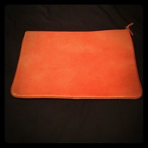 Leather Madewell clutch
