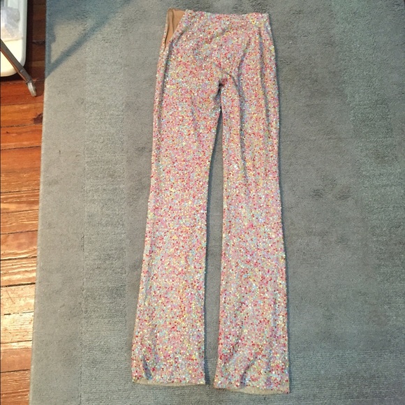 Vintage Nicole Miller  sequined pants size 6
