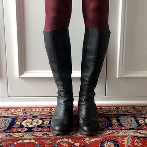 Black boots