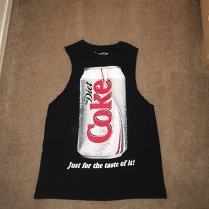Diet Coke muscle tee
