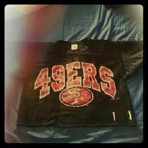 Vintage 49ers crop top