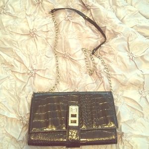 Small faux Alligator Handbag