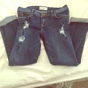 Abercrombie ankle jeans