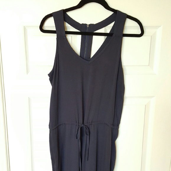 Navy blue jumpsuit