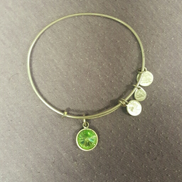 Alex and Ani birthstone charm (August)