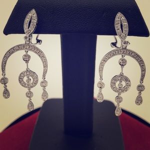 Hanging Diamond earring