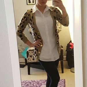 Leopard cardigan