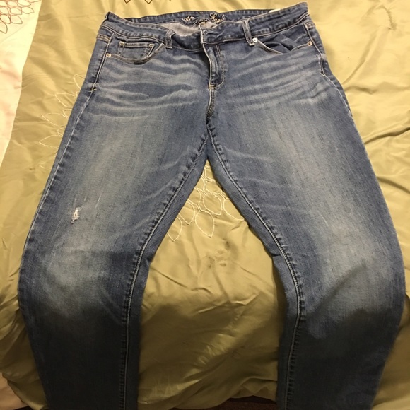 AE SKINNY JEANS 16 Long