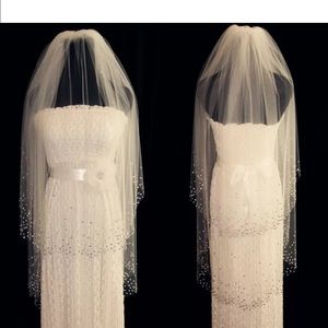 Crystal veil wedding