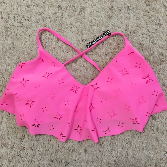 Arizona Flounce Bralette Swim Top