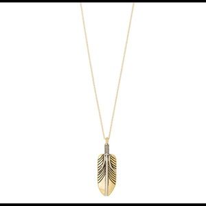Vanessa Mooney feather necklace