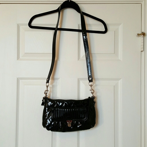Authentic black patent purse from Coach