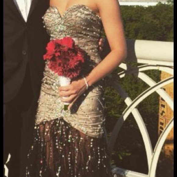 Blush Prom Formal Dress