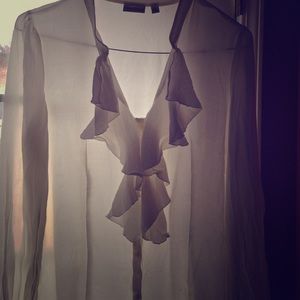 Eva Mendes for New York &Co Ruffle Blouse