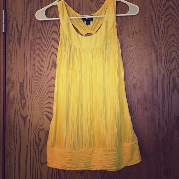 Yellow dressy shirt