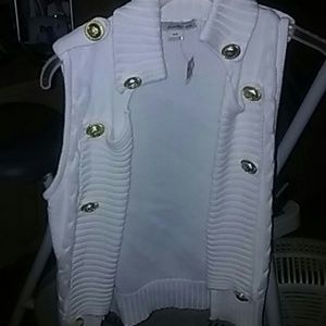 Cream Vest