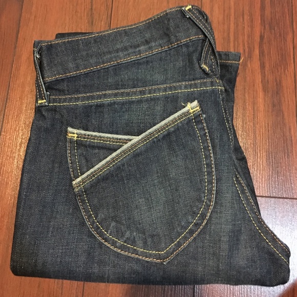 Dark Wash Bootcut Jeans - Picture 1 of 4