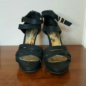 Black heels