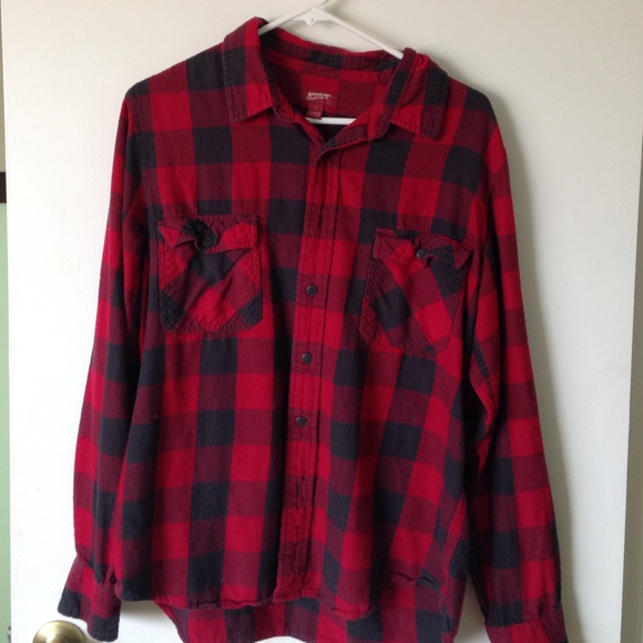 Red and black flannel
