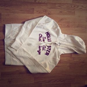 Hollister zip-up hoodie
