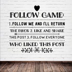 Follow game