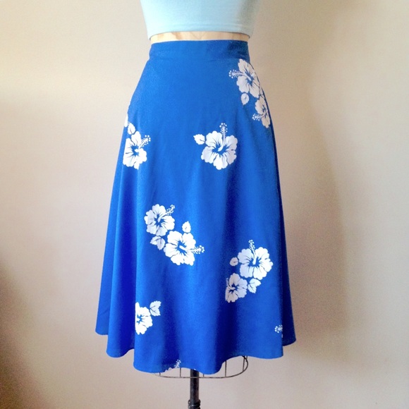 Hawaiian Wrap Skirt