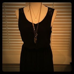 Long black Forever 21 dress