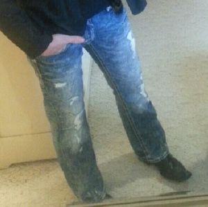 Mens 34/34 Buckle Rock  Revival Jeans