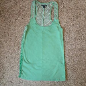 American Eagle back lace Tank Top