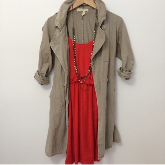 Coral Strap Dress - Picture 4 of 4