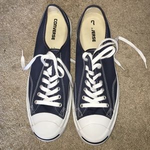 Mens Navy Converse Jack Purcell's