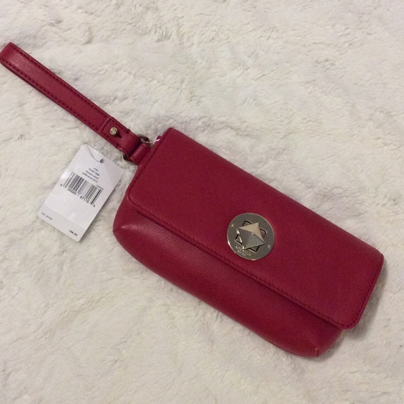 NWT "Chrystie Street" Clutch in Pillbox Red - Picture 2 of 8