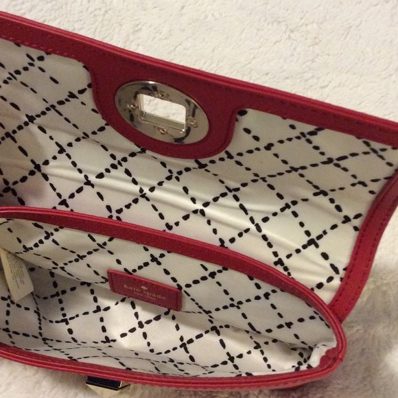NWT "Chrystie Street" Clutch in Pillbox Red - Picture 4 of 8