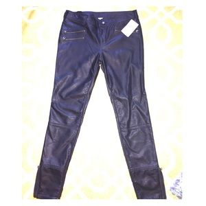 Free People Leather Pants
