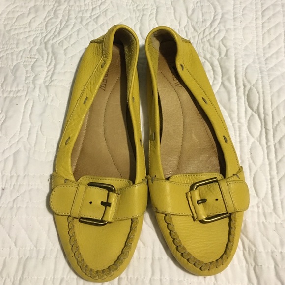 J Crew leather loafer flats