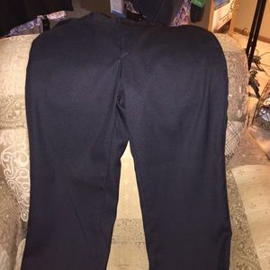 Men's black dress pants