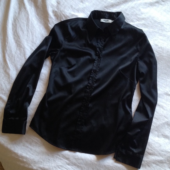 Moschino Women's Black Blouse