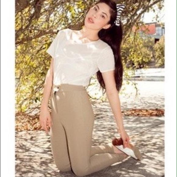 American apparel tan riding pant