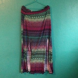 No Boundaries Double Slit Skirt