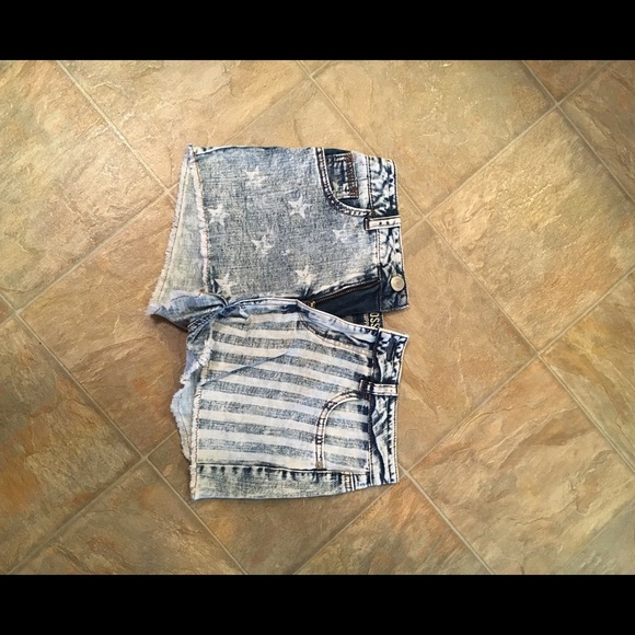 American flag shorts