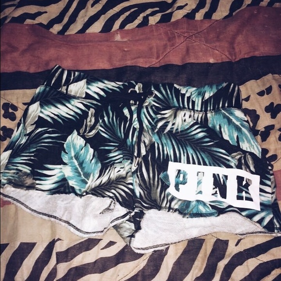 Xs Victoria's Secret palm tree shorts