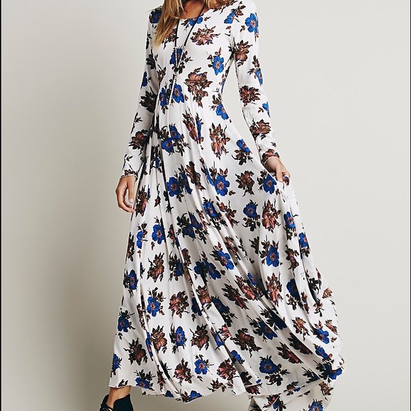 Free People floral maxi