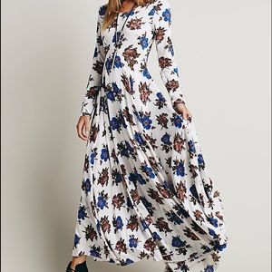 Free People floral maxi
