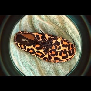 VanEli cheetah loafers
