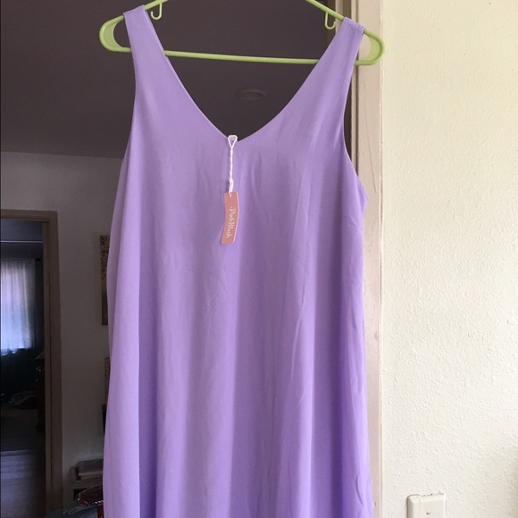 Pink blush maternity dress