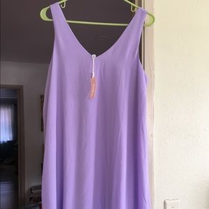 Pink blush maternity dress