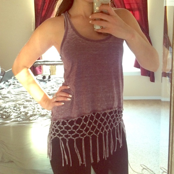 Fringe Racerback Tank - Picture 3 of 4