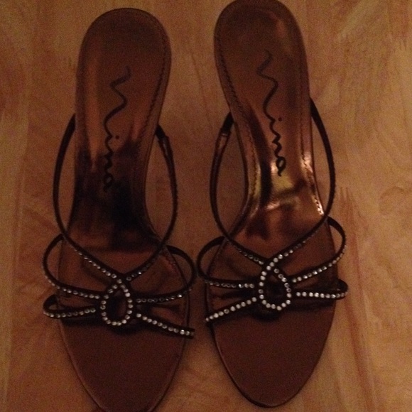 Nina Dress Backless Sandal Size 7