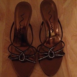 Nina Dress Backless Sandal Size 7