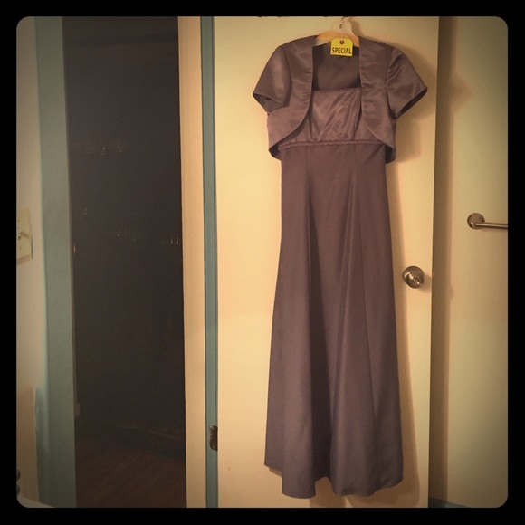 Long Purple Dress/Jacket!!